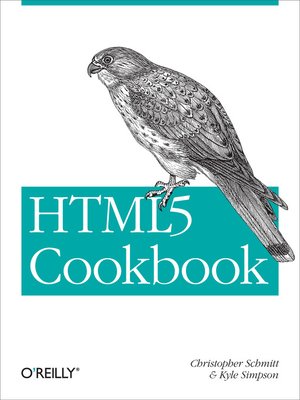 cover image of HTML5 Cookbook
